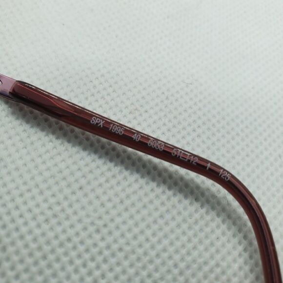 Silhouette Purple Prescription Glasses Frames - Picture 7 of 7